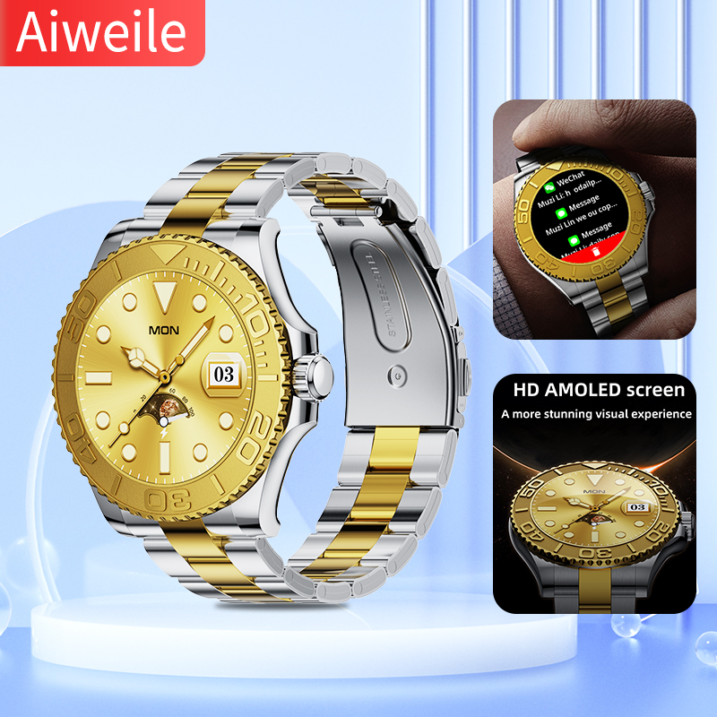 Aiweile สมาร์ทวอท์ชสไตล์ใหม่สำ - Korean Men Lifestyle บทวิจารณ์และราคา