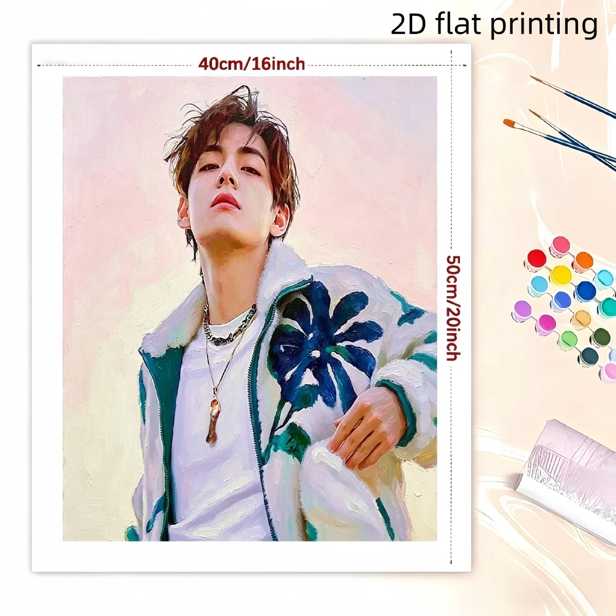 ชุดระบายสีตามตัวเลขสำหรับมืออา - Korean Arts And Lifestyle บทวิจารณ์และราคา